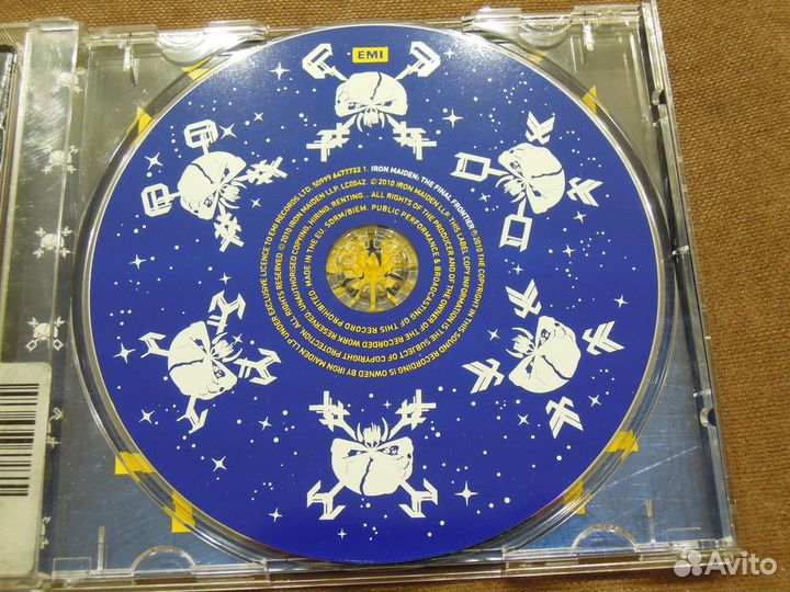 Iron Maiden - The Final Frontier фирменный CD