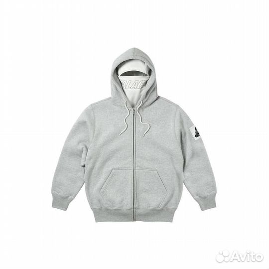 Худи palace серое