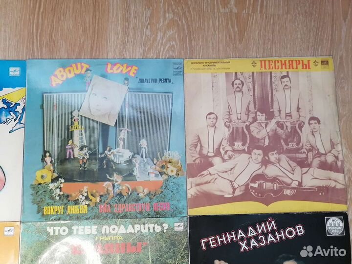 Виниловые пластинки СССР