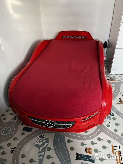 Кровать машинка Romack Junior 150 см б/у