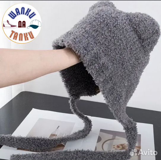 Шапка с ушами