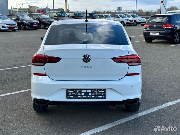 Volkswagen Polo 1.6 AT, 2020, 115 000 км