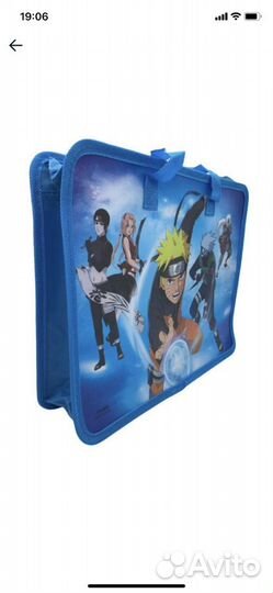 Папка-сумка с ручками Аниме