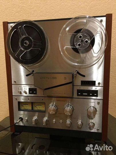 Панель на катушечный магнитофон Илеть 110