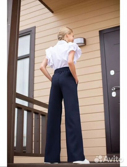 Боюки синие для девочки 158-162