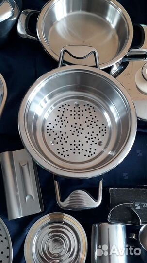 Пароварка, Терка, кастрюля Цептер