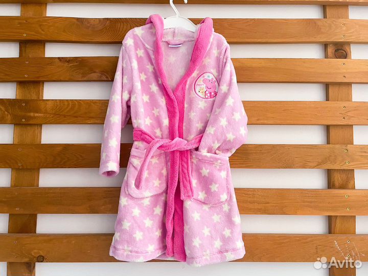 Халат детский махровый для девочки 104-110