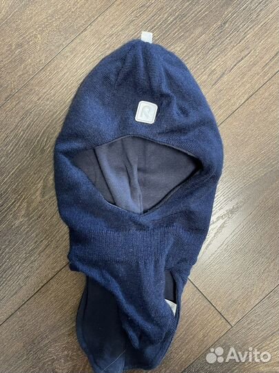 Шапка шлем и варежки