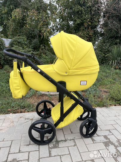 Коляска 2 в 1 adamex luciano Delux