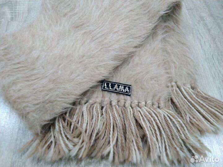 Шарф из шерсти ламы