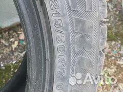 R17 Bridgestone Ice Cruiser 7000 215/50, PCD 0x100 DIA 57