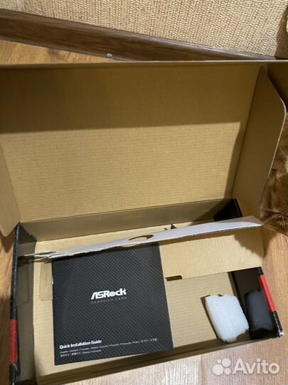 Коробка для видеокарты amd 5500xt 8gb