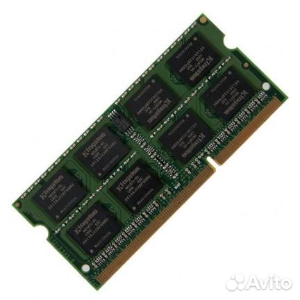 Оперативная память для ноутбука SO-dimm DDR3, 8 Гб