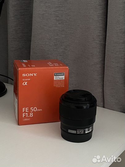 Объектив Sony FE 50mm f/1.8 (SEL-50F18F)