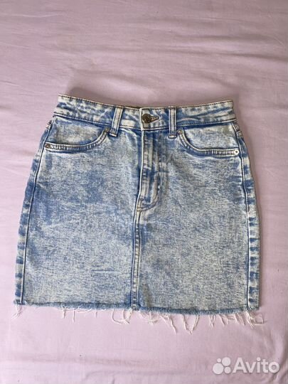Юбка джинсовая