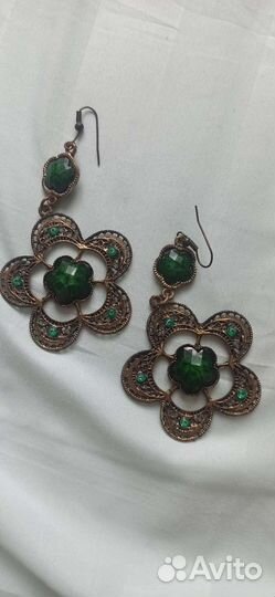 Серьги бохо стиль