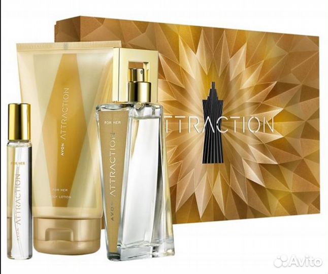 Парфюмерно-косметический набор Attraction для неe