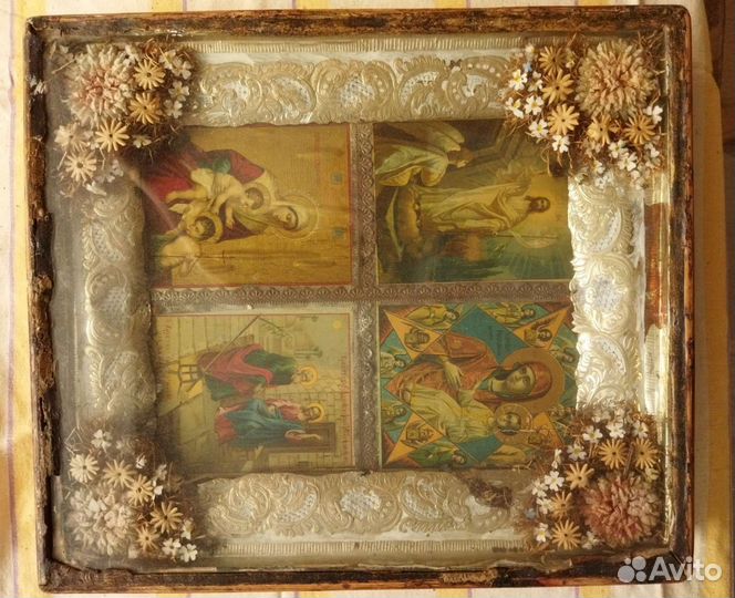 Старинные иконы 19 век 8 шт