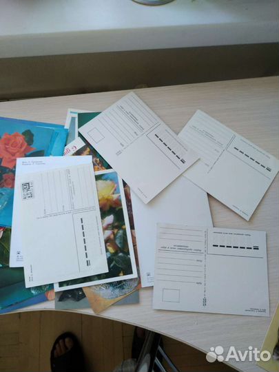 Открытки советские СССР чистые