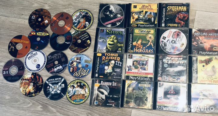 Игры ps1 29шт