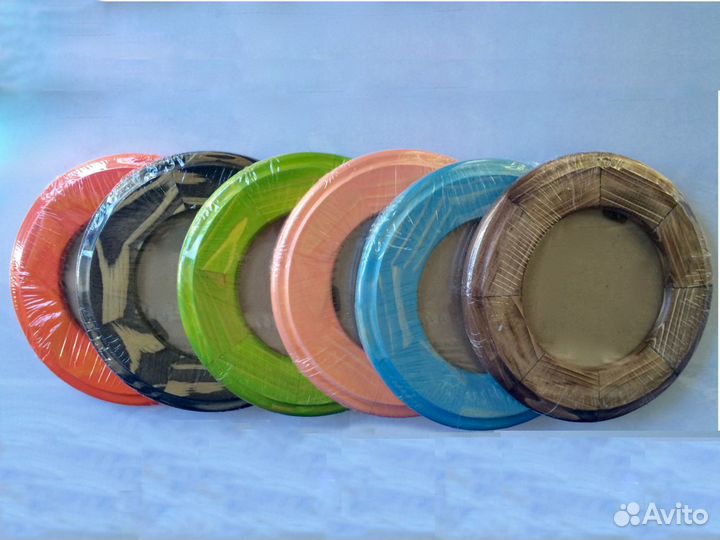 Круглые рамки со стеклом, 9 диаметров