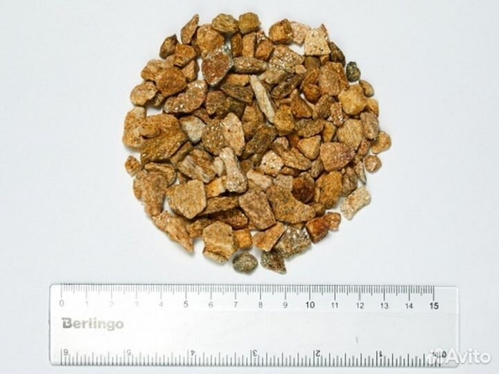 Каменная крошка Златолит (желтый) фр. 5-10 мм