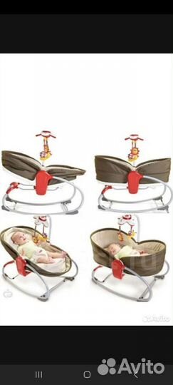 Люлька баунсер tiny love