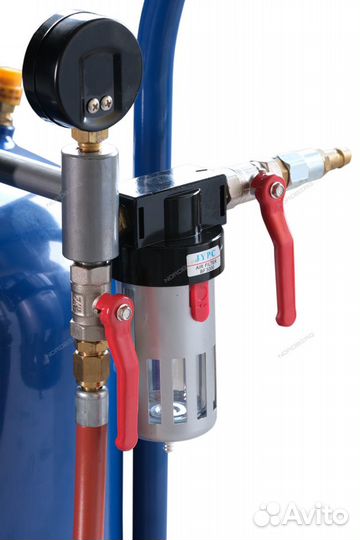 Установка пескоструйная, бак для песка 37 л