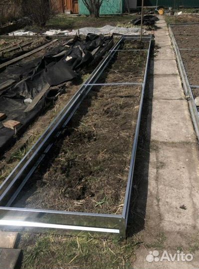 Грядка цветная 1м х 6м х 32см