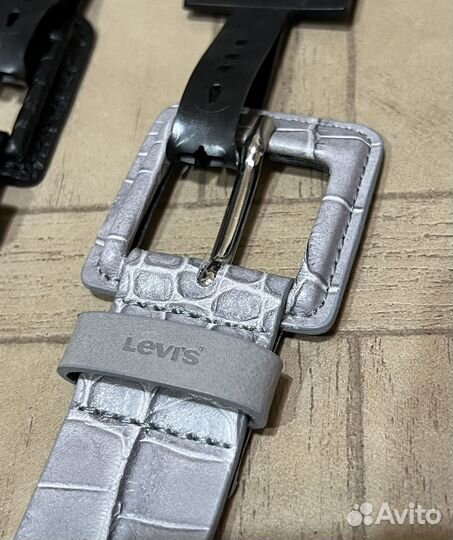 Кожаный ремень Levis оригинал р. S, L
