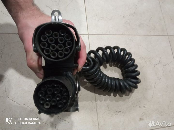 Кабель спиральный 15P/24V (ISO 12098 ADR)