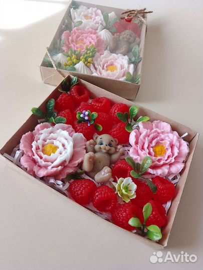 Сувенирное мыло ручной работы. Подарочный набор