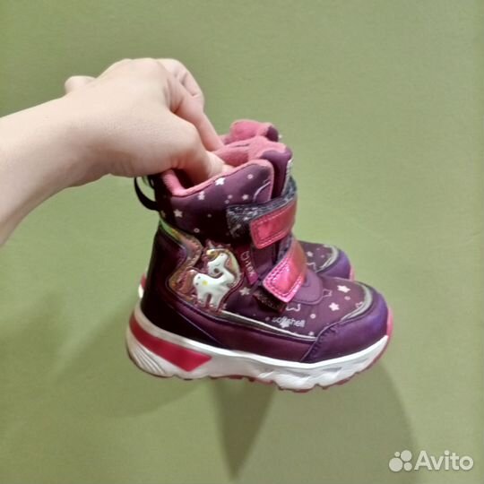 Сапожки зимние детские Котофей 24р