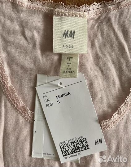 Майка H&M, хоопок, S, новая