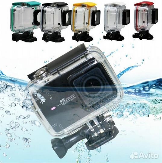 Бокс водонепроницаемый 45м для Xiaomi Yi2 4K