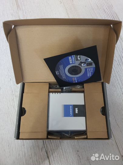 Адаптер для VoIP-телефонии Linksys SPA2102 новый