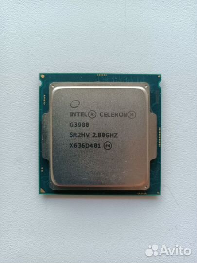 Процессор Celeron G3900 1151 сокет