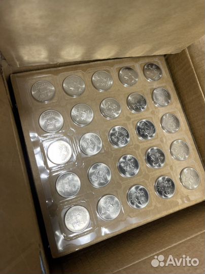 Монеты сочи 25 рублей лучик 2014