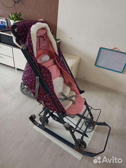 Санки коляска ника