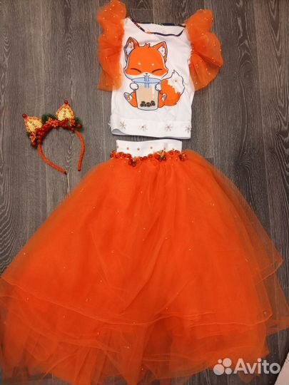 Новогодний костюм для девочки 110-116