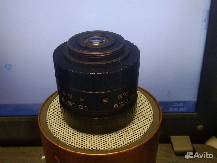 Вега-73 2/20 объектив