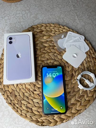 iPhone 11 128Gb Идеал Росттест