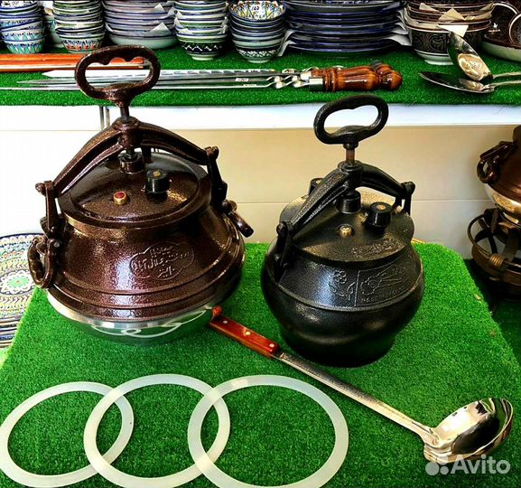 Казан чугунный афганский