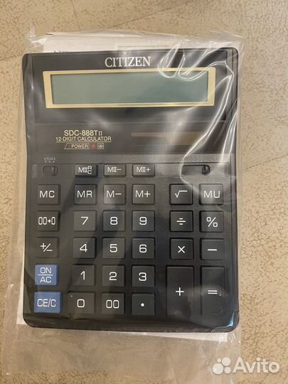 Калькулятор citizen SDC-888TII