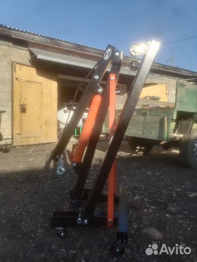 Кран гидравлический гаражный гусь аренда