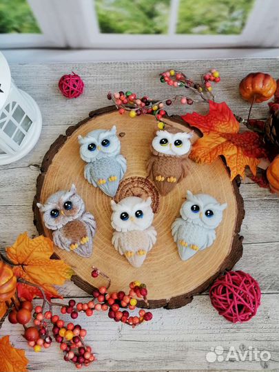 Мыло ручной работы Сова