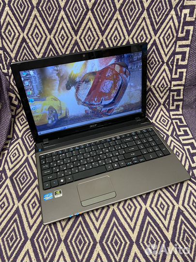 Acer i5, 8gb, ssd + hdd, две видеокарты
