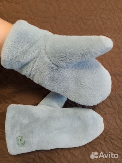 Варежки зимние женские