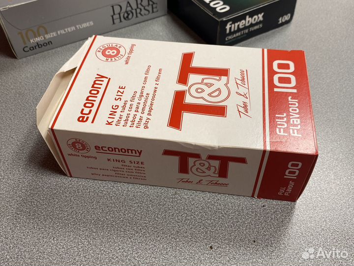 Сигаретные гильзы белые