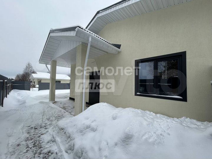 Дом 114 м² на участке 8 сот.